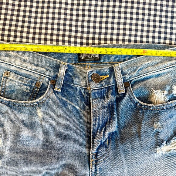 Moussy Vintage Distressed Cropped sz 26 - Picture 9 of 16
